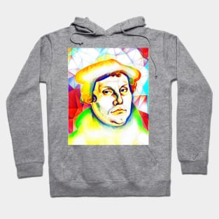 Martin Luther Colourful Portrait | Martin Luther Artwork 11 Hoodie